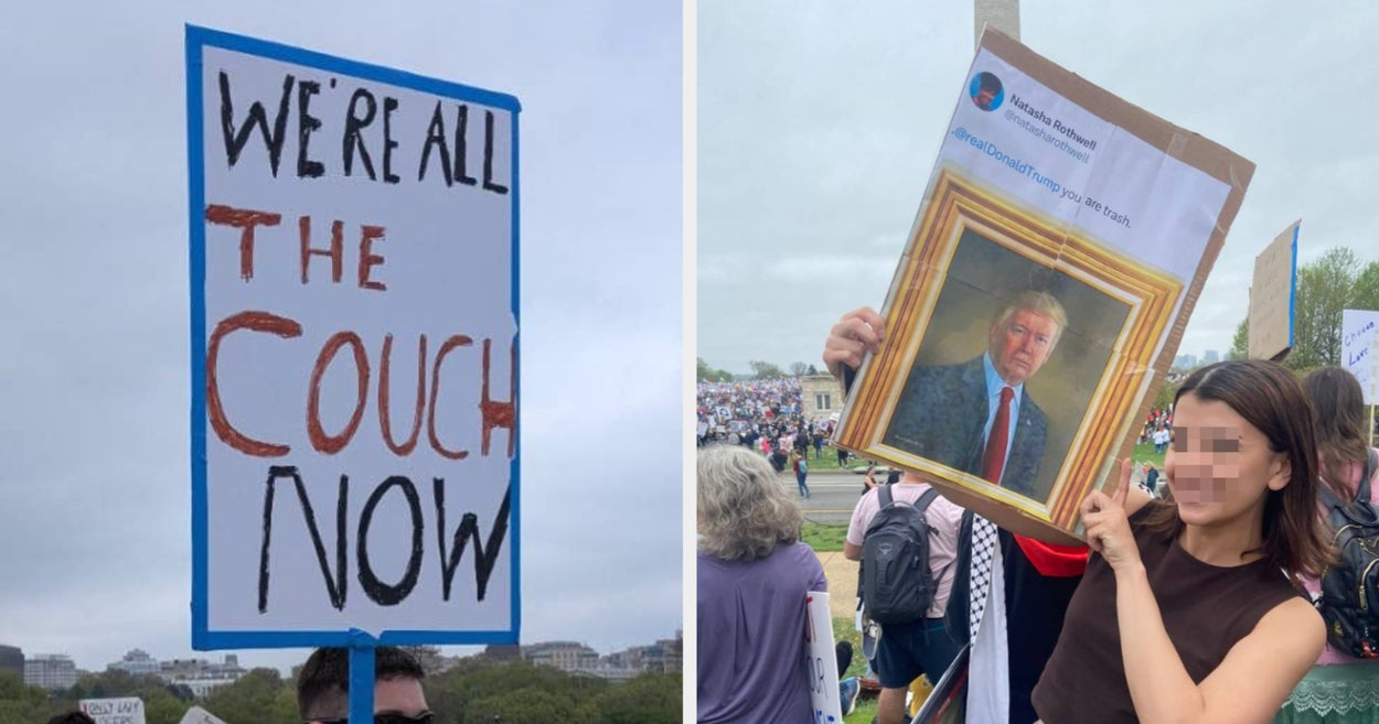 Beyond Banners: The Wit and Humor of Anti-Trump Protest Signs